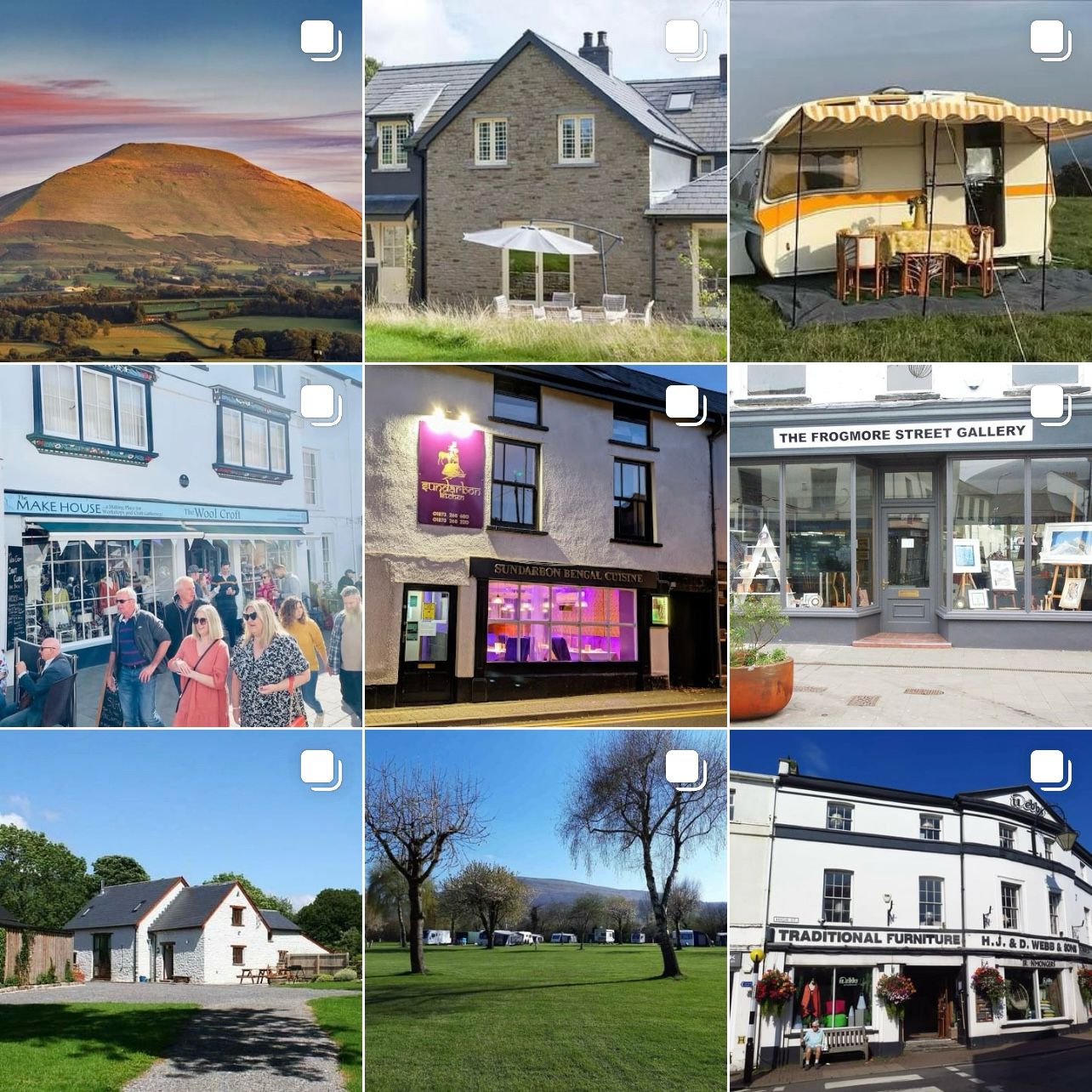 Visit Abergavenny marketing company